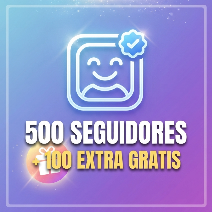 👥500 SEGUIDORES INSTAGRAM (+100 EXTRA)🎁